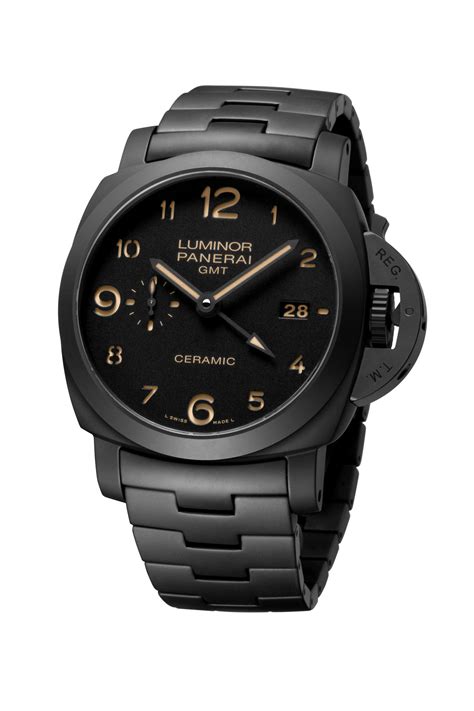 panerai luminor ceramic|panerai luminor gmt 42mm.